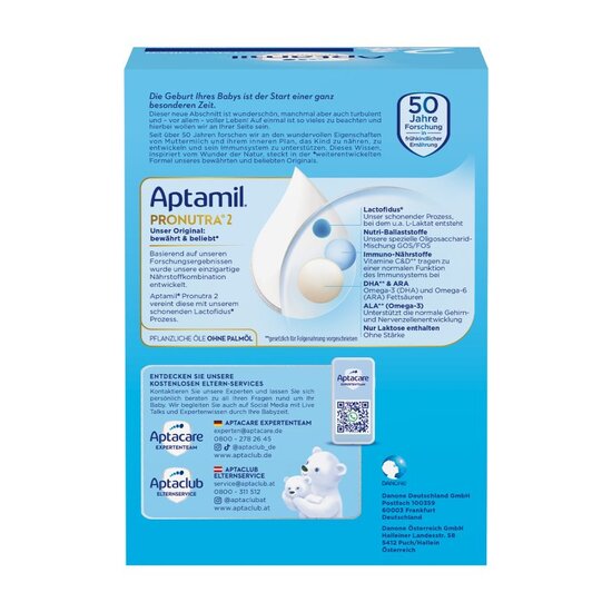 Aptamil 2 1200g Pronutra
