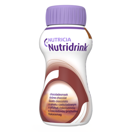 Nutridrink sa ukusom čokolade 4x200 ml - prednja strana pakovanja