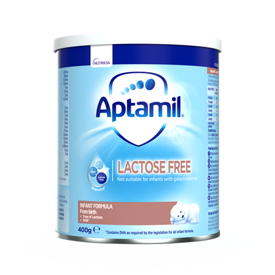 Aptamil® Bez Laktoze (LF) 400 g za odojčad je nutririvno kompletna formula, posebno pripremljena da zadovolji nutririvne potrebe Vaše bebe u njenom ranom stadijumu razvoja.