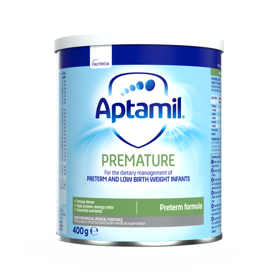Aptamil® Premature 400 g - prednja strana pakovanja