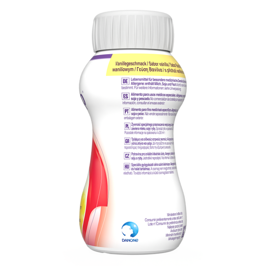 Diasip 4x200 ml, ukus vanile - leva strana pakovanja