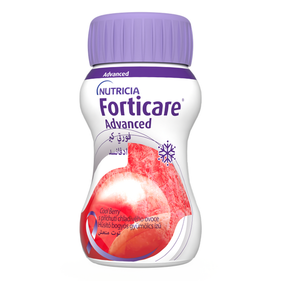 Forticare® Advanced Cool Berry 4x125 ml - strana pakovanja