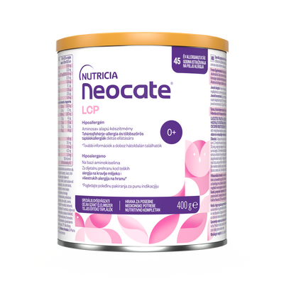 Neocate LCP, prašak 400g - prednja strana pakovanja