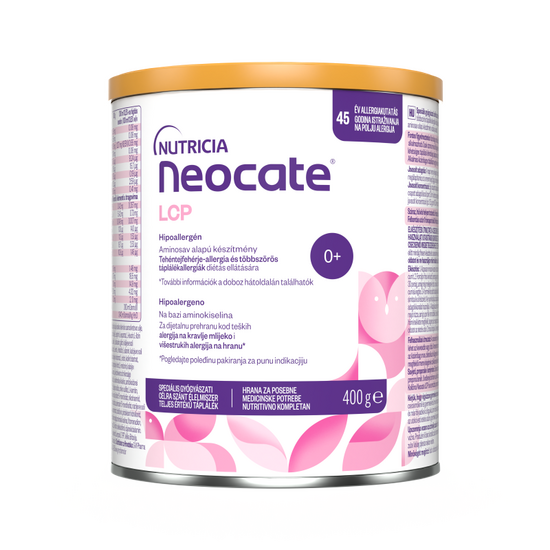 Neocate LCP, prašak 400g - prednja strana pakovanja