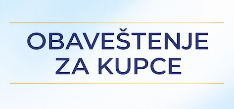 Obaveštenje za kupce - 06.02.2026.